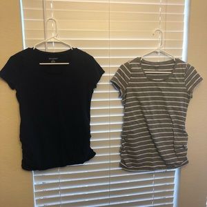 Bump start maternity tee set